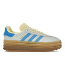 adidas アディダス レディース スニーカー 【adidas Gazelle Bold Almost Blue Yellow (Women's)】 サイズ US_9(26.0cm) Almost Blue/Bright Blue/Almost Yellow(4)