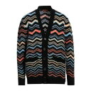 【送料無料】 ミッソーニ メンズ カーディガン アウター Cardigans Black