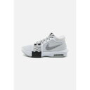 ナイキ メンズ バスケットボール スポーツ LEBRON WITNESS 8 - Basketball shoes - white/black/light bo...