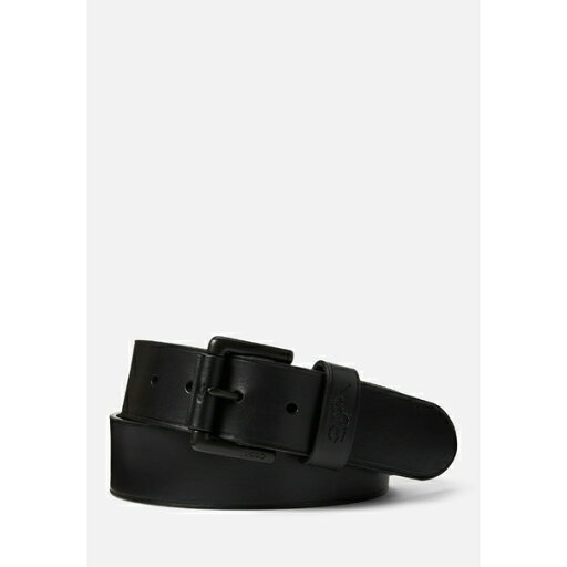 ラルフローレン メンズ ベルト アクセサリー SIGNATURE PONY LEATHER BELT - Belt - black ラルフローレン メンズ ベルト アクセサリー SIGNATURE PONY LEATHER BELT - Belt - black