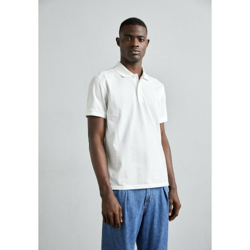 ジェイ リンドバーグ メンズ Tシャツ トップス TROY - Polo shirt - white ジェイ リンドバーグ メンズ Tシャツ トップス TROY - Polo shirt - white