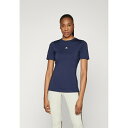 アディダス レディース フィットネス スポーツ TECHFIT - Sports T-shirt - legend ink(4)