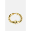 ゲス レディース ブレスレット・バングル・アンクレット アクセサリー LION COIN UNISEX - Bracelet - yellow gold-coloured/black(4)