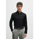 ボス メンズ シャツ トップス HANK SPREAD - Formal shirt - black(4)