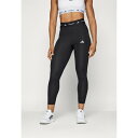 アディダス レディース フィットネス スポーツ TECHFIT - Leggings - black