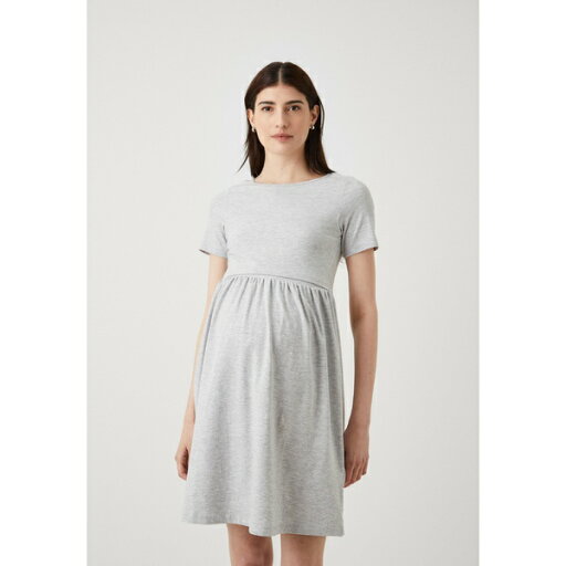アンナ フィールド ママ レディース ワンピース トップス Jersey dress - light grey アンナ フィールド ママ レディース ワンピース トップス Jersey dress - light grey