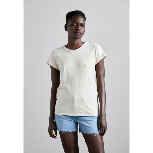 ラグアンドボーン レディース Tシャツ トップス THE SLUB TEE - Basic T-shirt - warm grey ラグアンドボーン レディース Tシャツ トップス THE SLUB TEE - Basic T-shirt - warm grey