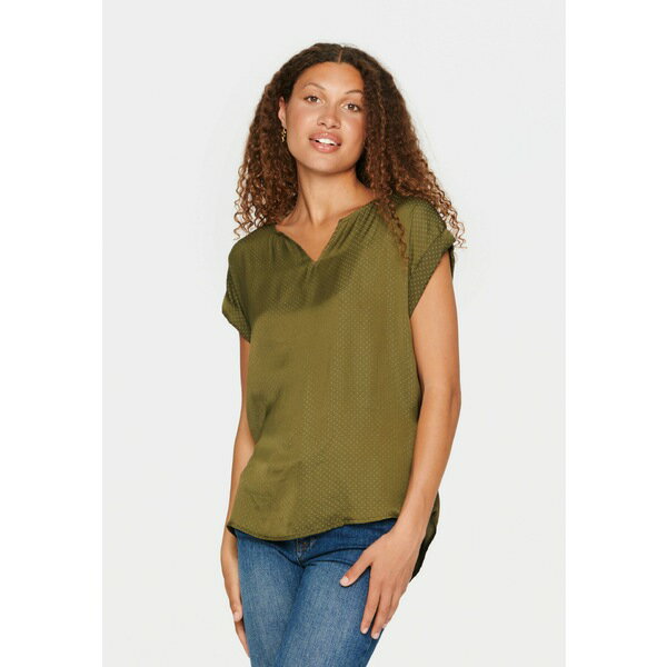 サントロペ レディース シャツ トップス BRIANA - Blouse - army green