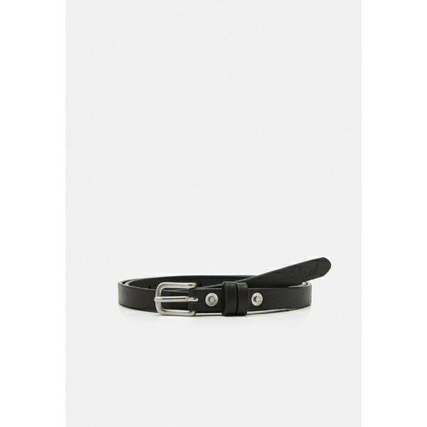 リーバイス レディース ベルト アクセサリー WOMENS NEW NARROW - Belt - regular black