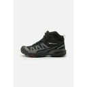 サロモン メンズ バスケットボール スポーツ X ULTRA 360 MID GORE TEX - Hiking shoes - black/magnet/pe...