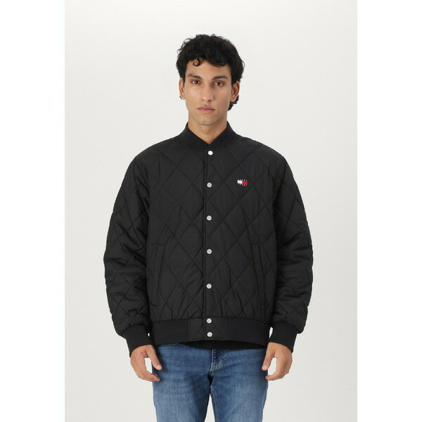 トミーヒルフィガー メンズ ジャケット&ブルゾン アウター QUILTED - Bomber Jacket - black