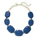 X^CAhR[ fB[X lbNXE`[J[Ey_ggbv ANZT[ Gold-Tone Gemstone Statement Necklace, 19