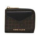 ANC Y z ANZT[ Envelope Flap Curved Wallet Black Multi