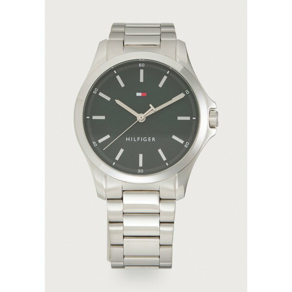 トミー ヒルフィガー メンズ 腕時計 アクセサリー BRUCE - Watch - green/silver-coloured