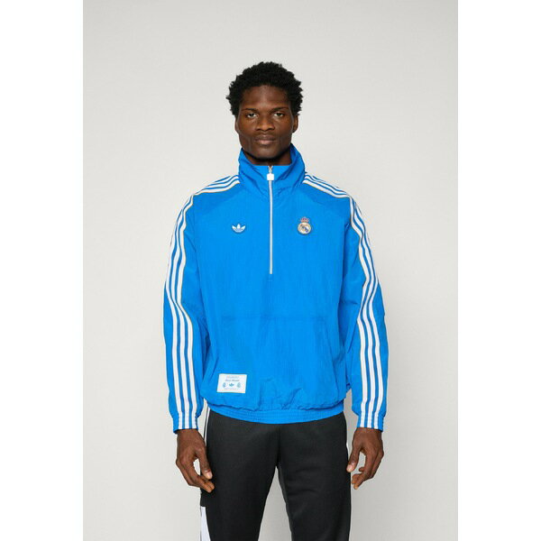 アディダスオリジナルス メンズ ジャケット＆ブルゾン アウター REAL MADRID ICON - Club wear - bluebird/white