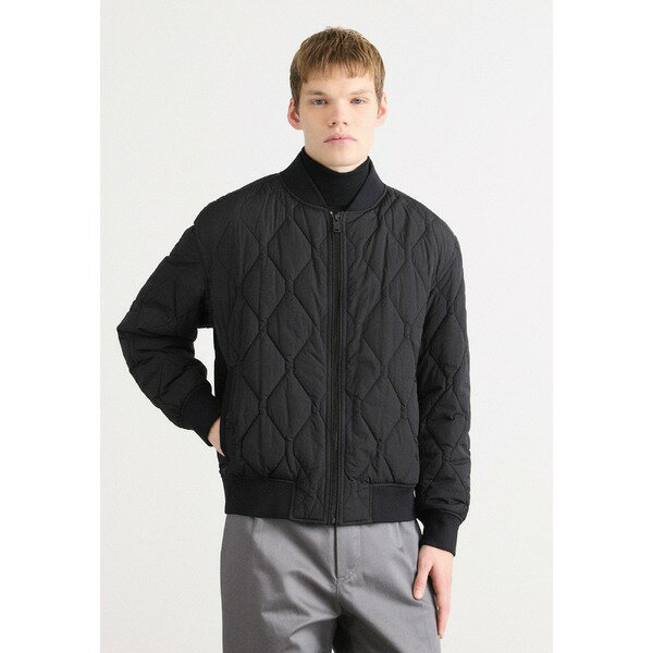 ボス メンズ ジャケット＆ブルゾン アウター OSNAPE - Bomber Jacket - black