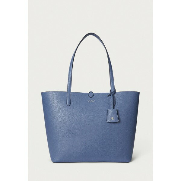 ラルフローレン レディース トートバッグ バッグ FAUX LEATHER LARGE REVERSIBLE TOTE BAG - Tote bag - capri blue