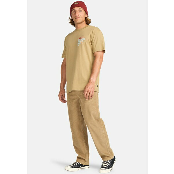 ビラボン メンズ Tシャツ トップス TWIN FIN - Print T-shirt - khaki