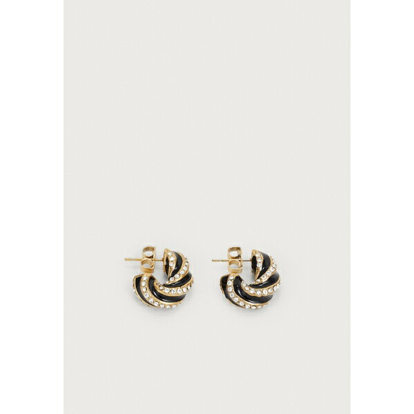 ゲス レディース ピアス＆イヤリング アクセサリー LE MIRAGE - Earrings - yellow gold-coloured/black