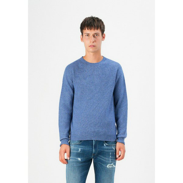 リプレイ メンズ ニット&セーター アウター CREWNECK - Jumper - blue(4)