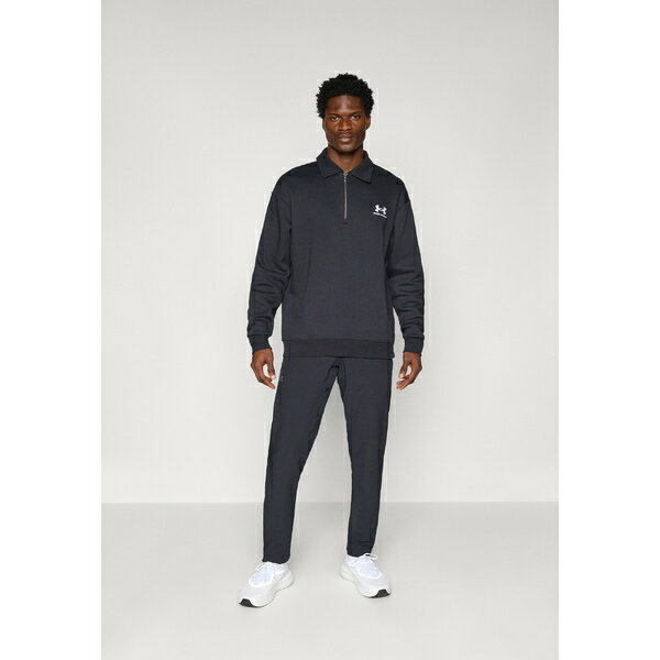 アンダーアーマー メンズ カジュアルパンツ ボトムス VANISH TAPERED PANTS - Tracksuit bottoms - black/castlerock