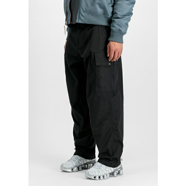 アルファインダストリーズ メンズ カジュアルパンツ ボトムス Trousers - black