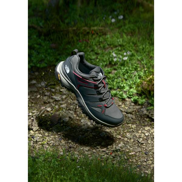 ノースフェイス メンズ ハイキング スポーツ HEDGEHOG GORE TEX - Hiking shoes - smoked pearl/asphal..