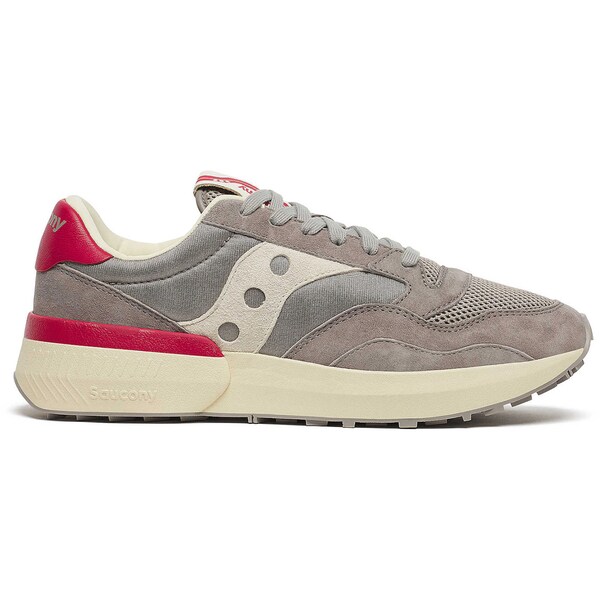 Saucony サッカニー メンズ スニーカー 【Saucony Jazz NXT Premium Grey Salsa】 サイズ US_M_14 Grey/Salsa