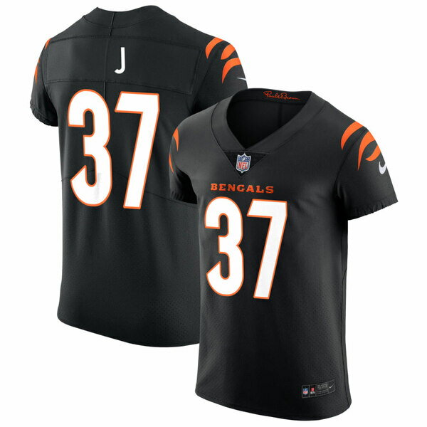 ʥ  ˥ե ȥåץ Cincinnati Bengals Nike Vapor Elite Custom Jersey Black