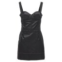マルタンマルジェラ レディース ワンピース トップス Contrast Stitching Corset Dress Black