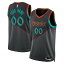 ナイキ メンズ ユニフォーム トップス Washington Wizards Nike Unisex 2023/24 Custom Swingman Jersey Black City Edition