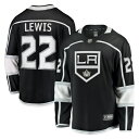 ファナティクス メンズ ユニフォーム トップス Trevor Lewis Los Angeles Kings Fanatics Branded Home Breakaway Jersey Black