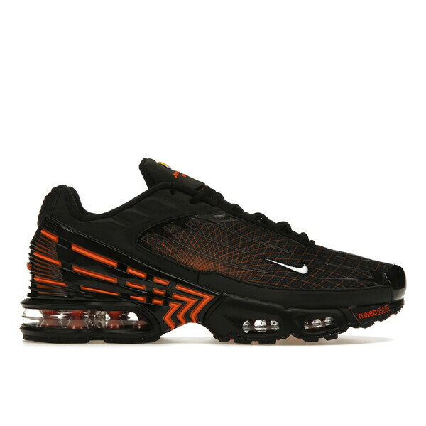 Nike ʥ  ˡ Nike Air Max Plus 3 Black Orange Spirograph  U...