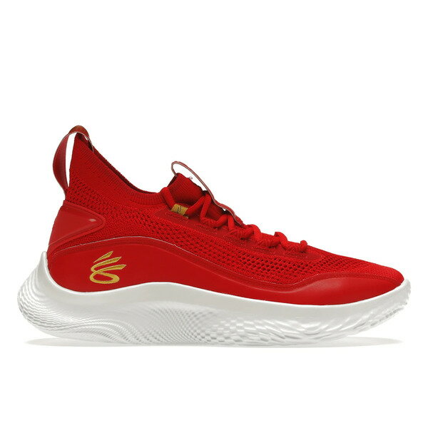 Under Armour アンダーアーマー メンズ スニーカー 【Under Armour Curry Flow 8 Chinese New Year】 サイズ US_M_13.5 Red/Gold/White