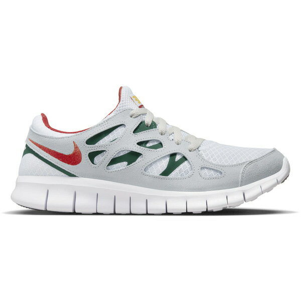 Nike ナイキ メンズ スニーカー 【Nike Free Run 2】 サイズ US_6(24.0cm) Grey Cinnabar Gorge Green