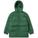 ]Lcl Y WPbgu] AE^[ Maison Kitsune Tonal Fox Head Patch Hooded Puffer Jacket Green