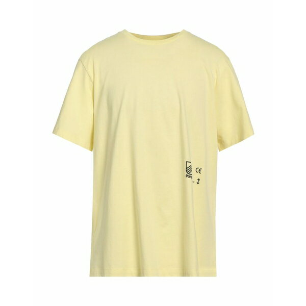 楽天asty【送料無料】 オーエーエムシー メンズ Tシャツ トップス T-shirts Light yellow