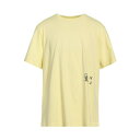 楽天asty【送料無料】 オーエーエムシー メンズ Tシャツ トップス T-shirts Light yellow