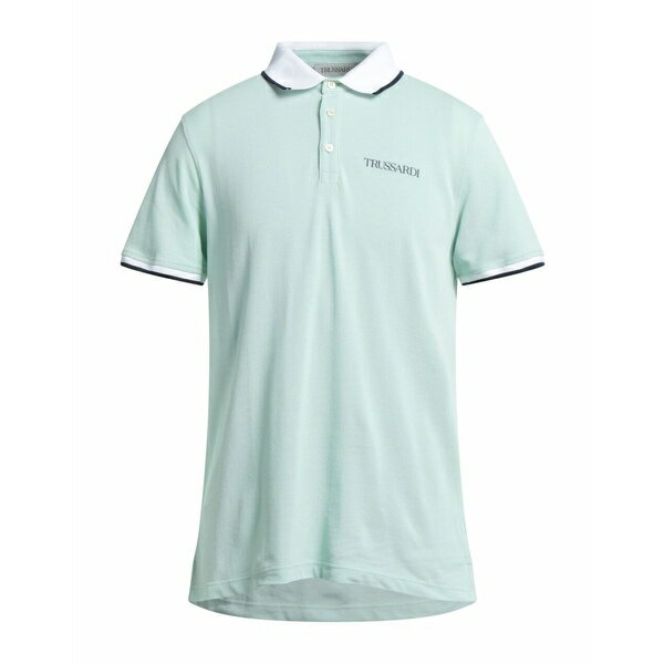 【送料無料】 トラサルディ メンズ ポロシャツ トップス Polo shirts Light green