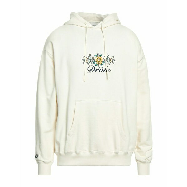 【送料無料】 ドロール・ド・ムッシュ メンズ パーカー・スウェットシャツ アウター Sweatshirts White