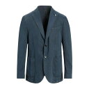  エルビーエム1911 メンズ ジャケット＆ブルゾン アウター Blazers Slate blue
