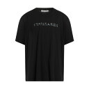 【送料無料】 トラサルディ メンズ Tシャツ トップス T-shirts Black