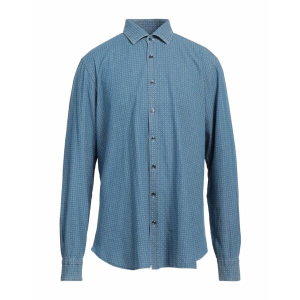 ̵ ХХʥݥ   ȥåץ Denim shirts Blue