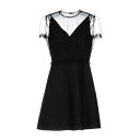 VALENTINO @eBm s[X gbvX fB[X Short dresses Black