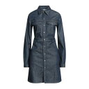 TRUSSARDI トラサルディ ワンピース トップス レディース Short dresses Blue