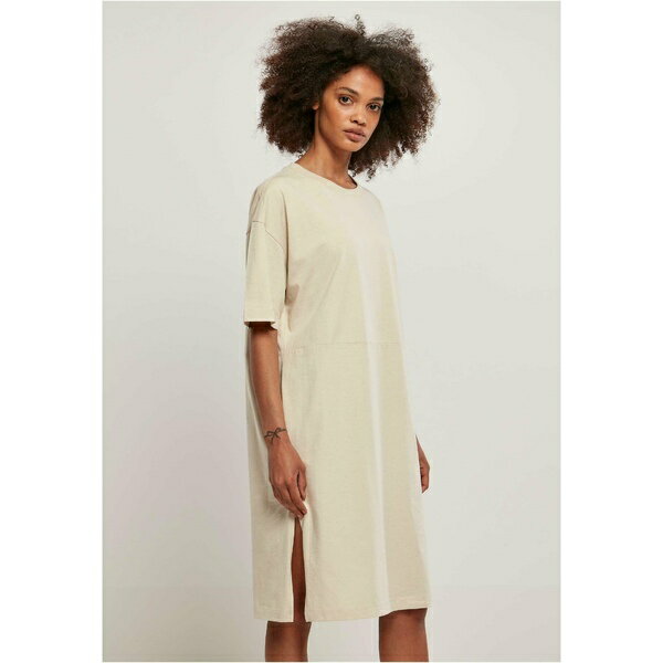 アーバン クラシックス レディース ワンピース トップス Jersey dress - beige
