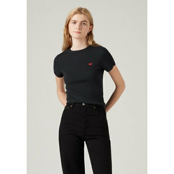 リーバイス レディース Tシャツ トップス ESSENTIAL SPORTY TEE - Print T-shirt - caviar