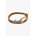 アンカーアンドクリュー メンズ ブレスレット・バングル・アンクレット アクセサリー Bracelet - brown(4)