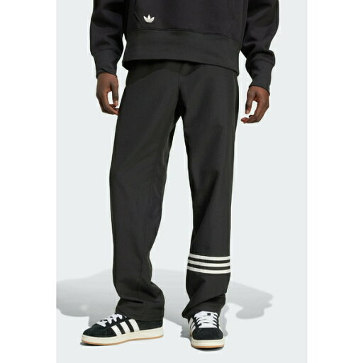 アディダスオリジナルス メンズ カジュアルパンツ ボトムス NEUCLASSICS - Tracksuit bottoms - black アディダスオリジナルス メンズ カジュアルパンツ ボトムス NEUCLASSICS - Tracksuit bottoms - black
