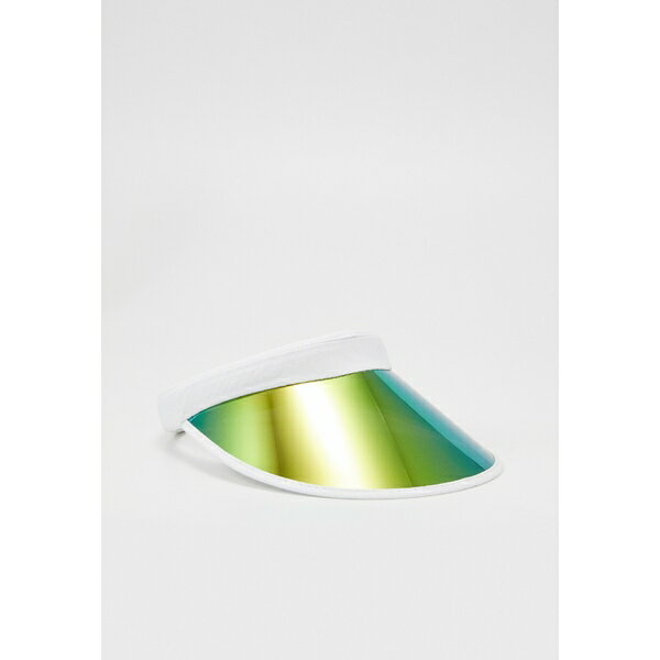 アーバン クラシックス メンズ 帽子 アクセサリー HOLOGRAPHIC VISOR - Cap - white/multicolor